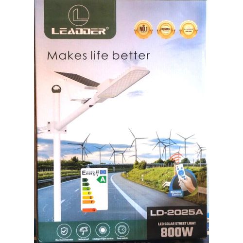 Lampadaire solaire LED 800W/LD-2025A