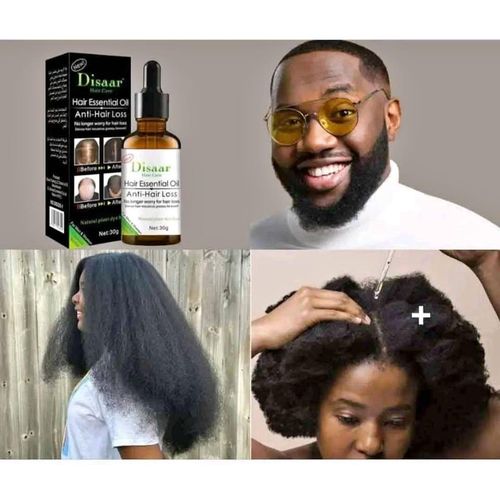 Huile capillaire anti-chute professionnelle pour hommes et femmes, sérum capillaire