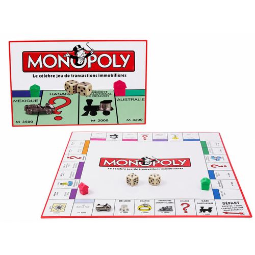 Jeu de Société Monopoly Classique – Transactions Immobilières Familial