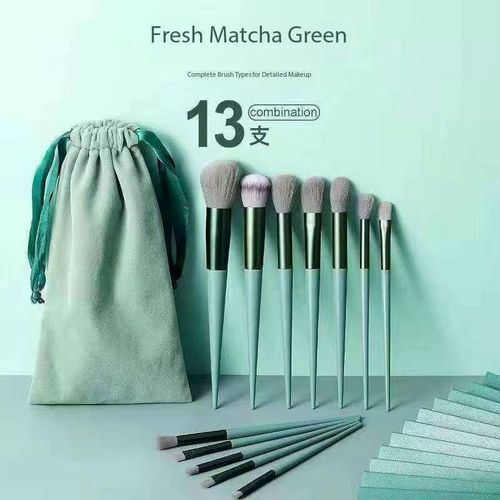 New 13Pcs Makeup Brush Set Foundation Powder Eyebrow Eyeshadow Blending Blush Brushes Beauty Make Up Kit Tool
