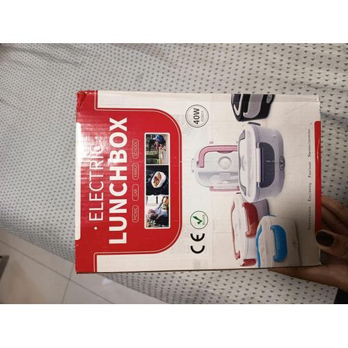 White Electric Lunch Box