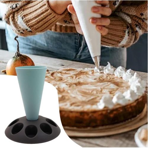 Support De Poche À Douille, Support D'outils De Décoration De Gâteaux Avec 8 Emplacements Pour Douilles,