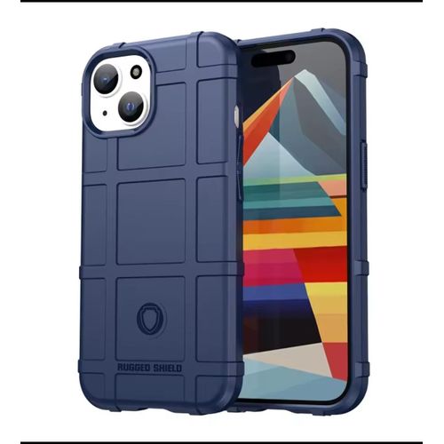 Coque iphone 14 bleu nvo