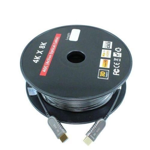 CÂBLES HDMI FIBRE OPTIQUE 40m 4K - 8K UHD ACTIVE