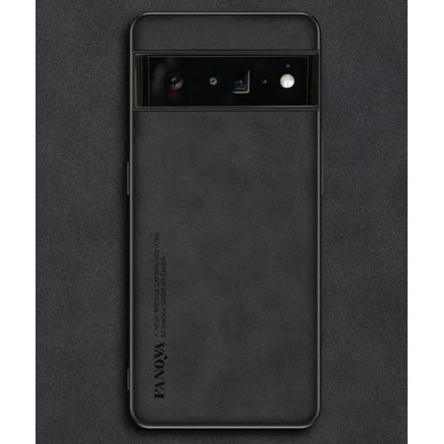 Coque GOOGLE PIXEL 10 PRO XL (Noir) - ÉLÉGANTE, LÉGÈRE, ULTRA FINE AVEC DOS EN SIMILI CUIR ANTI-DÉRAPANTE