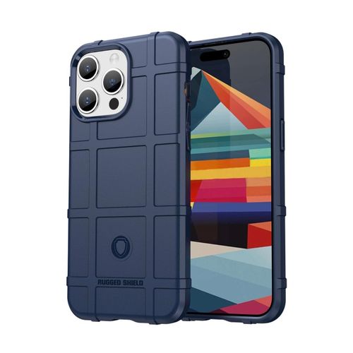 Coque iphone 16 pro Max bleu nvo