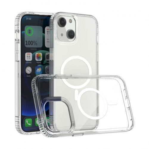 Coque Transparente Magsafe Compatible IPhone 13 1 Antichoc 5D