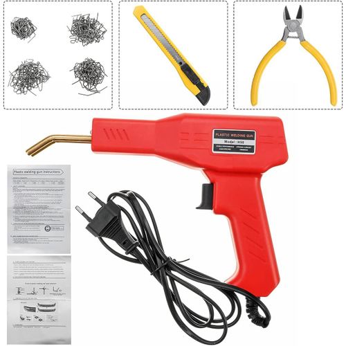 Kit de soudage pour réparation de pare-chocs de voiture, machine de réparation de plastique, agrafeuse à chaud