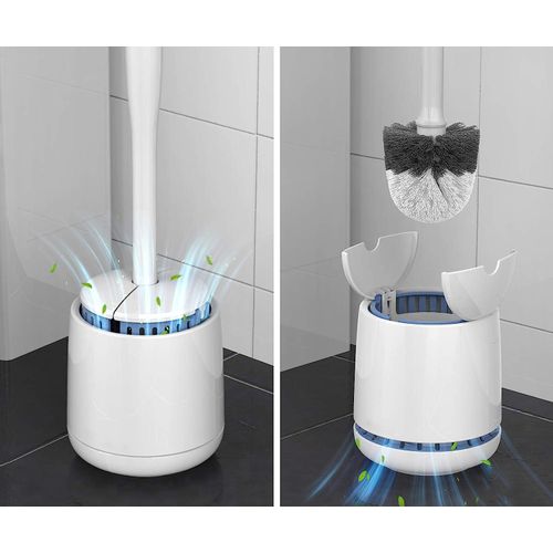 Brosse WC Moderne avec Socle Autoportant pour un Nettoyage Facile