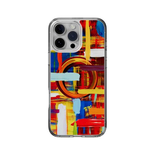 Coque magnétique pour iPhone 16 Pro Max, protection militaire contre les chocs - Style M Pattern