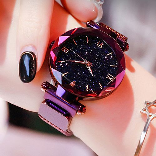 Montre-Bracelet Pour Femme - Violet