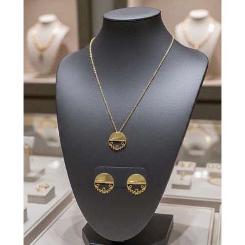 Chaîne en or plaqué Élégante pour femme