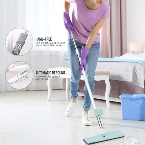 Balai à Tête Pivotante 360° + Essoreuse