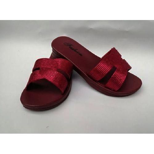 Sandales Filles Petits Talons - Rouge 26