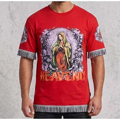 T-Shirt T-shirt Oversize Homme - Rouge