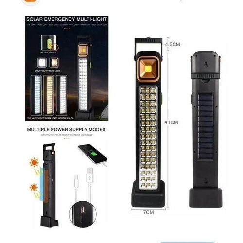Lampe Solaire D'urgence Rechargeable USB