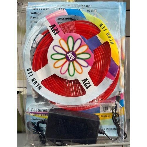 5 m 12 V lumière néon LED basse tension avec forme de panneau d'affichage extérieur étanche flexible led bande lumineuse