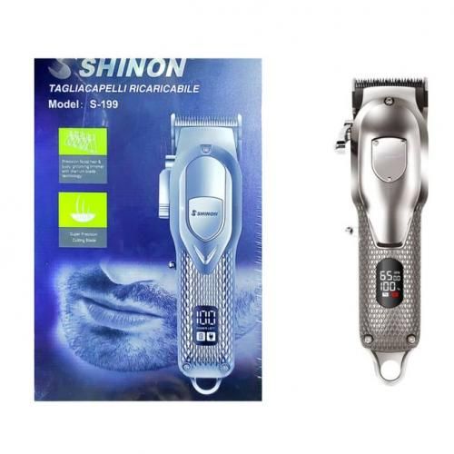 S-199 - Tondeuse à Cheveux Professionnelle Rechargeable