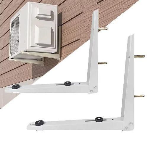 Support Mural Fixe Équerre Pour Split clim - 1 à 3 CV - Blanc
