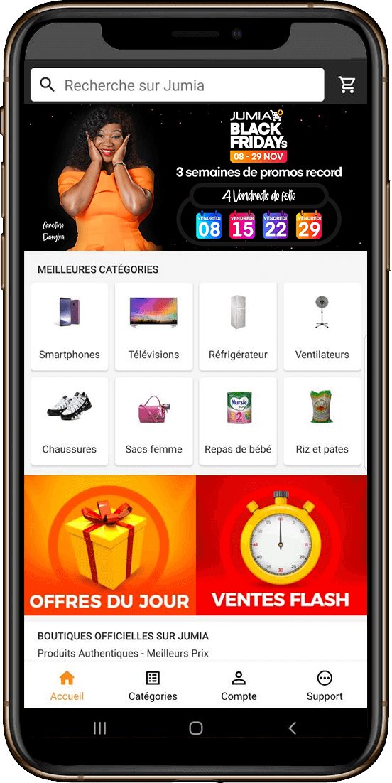Application jumia CI