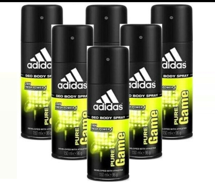Adidas Deo Body Spray 150ml Adidas Pure Game Spray Game Deodorant Adidas Pure  Game Deo Men