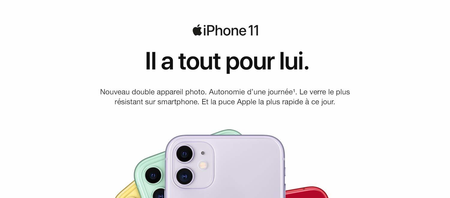 iphone 11 moins cher