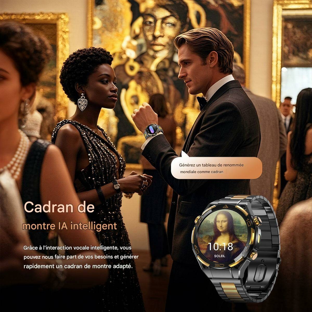 Montre connectée Blackview W90 Pro GPS pour sports de plein air