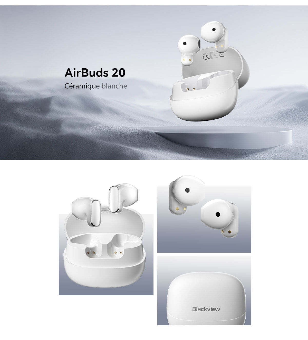 Écouteurs intra-auriculaires Blackview AirBuds 20 TWS