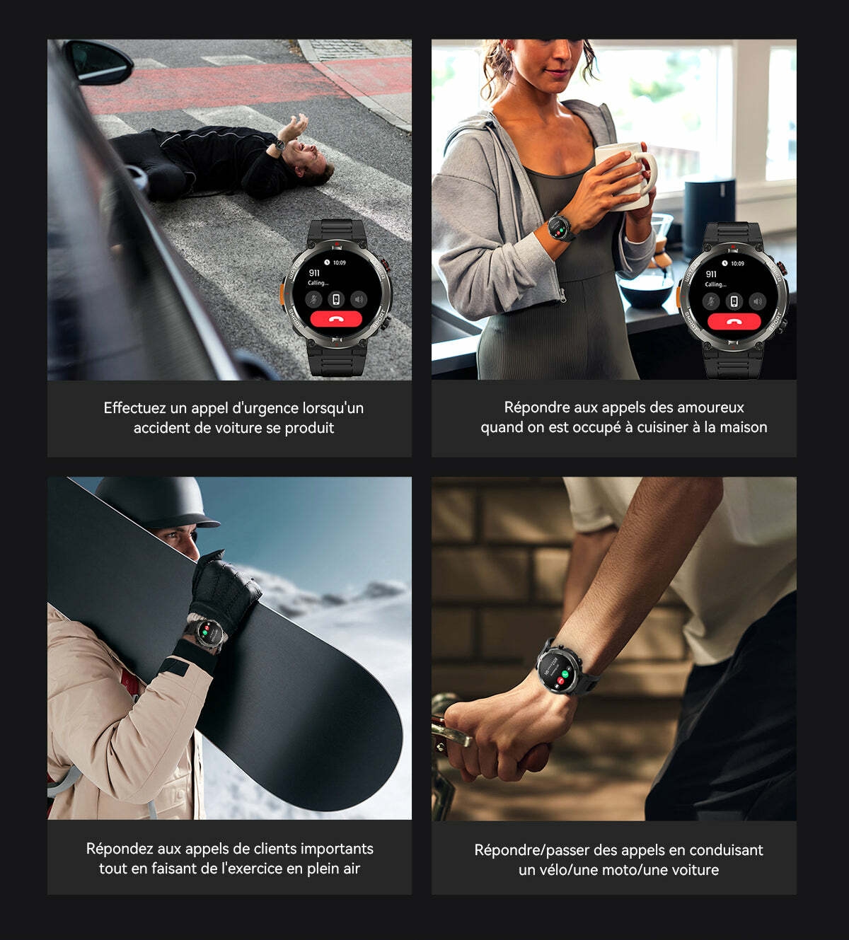 Montre connectée robuste Blackview W50 Pro