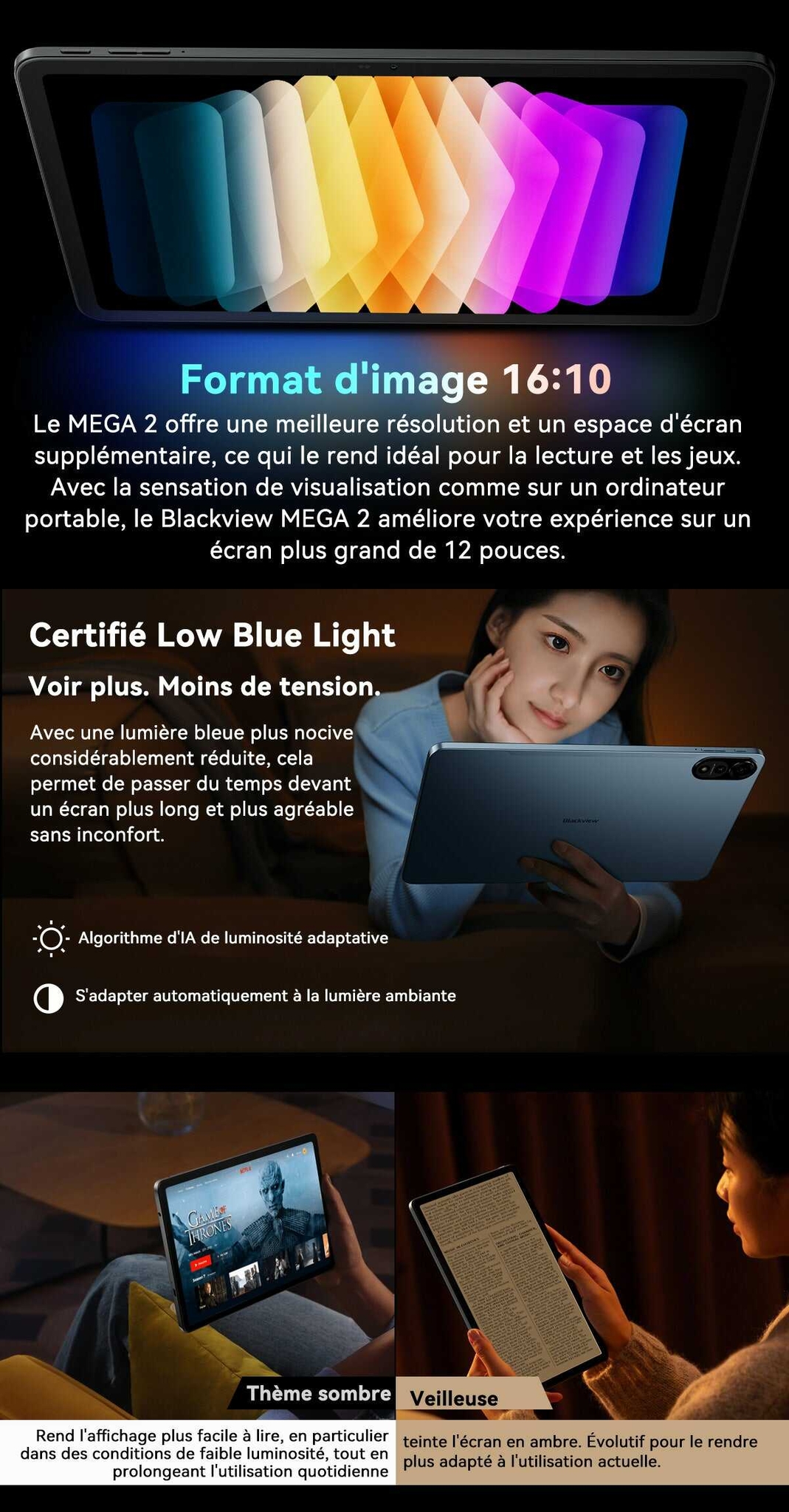 Tablette PC Blackview Mega 2