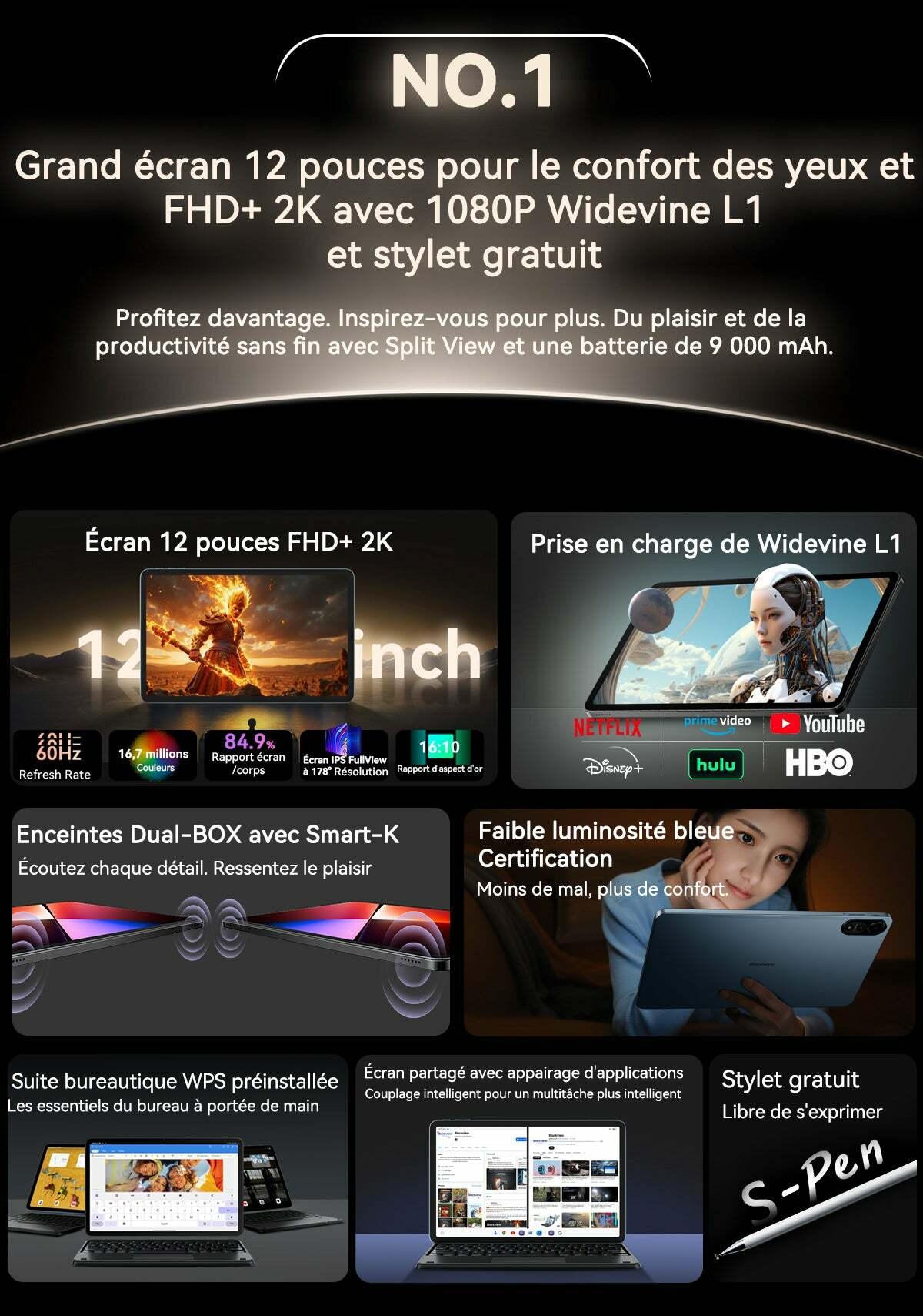 Tablette PC Blackview Mega 2