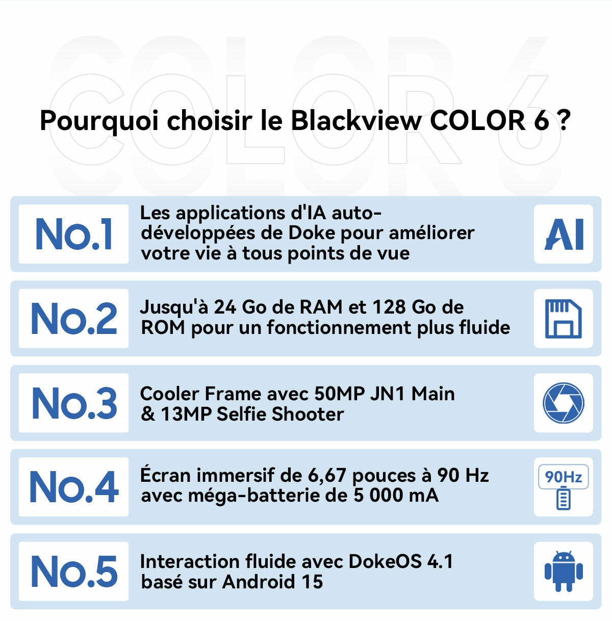 Blackview Color 6