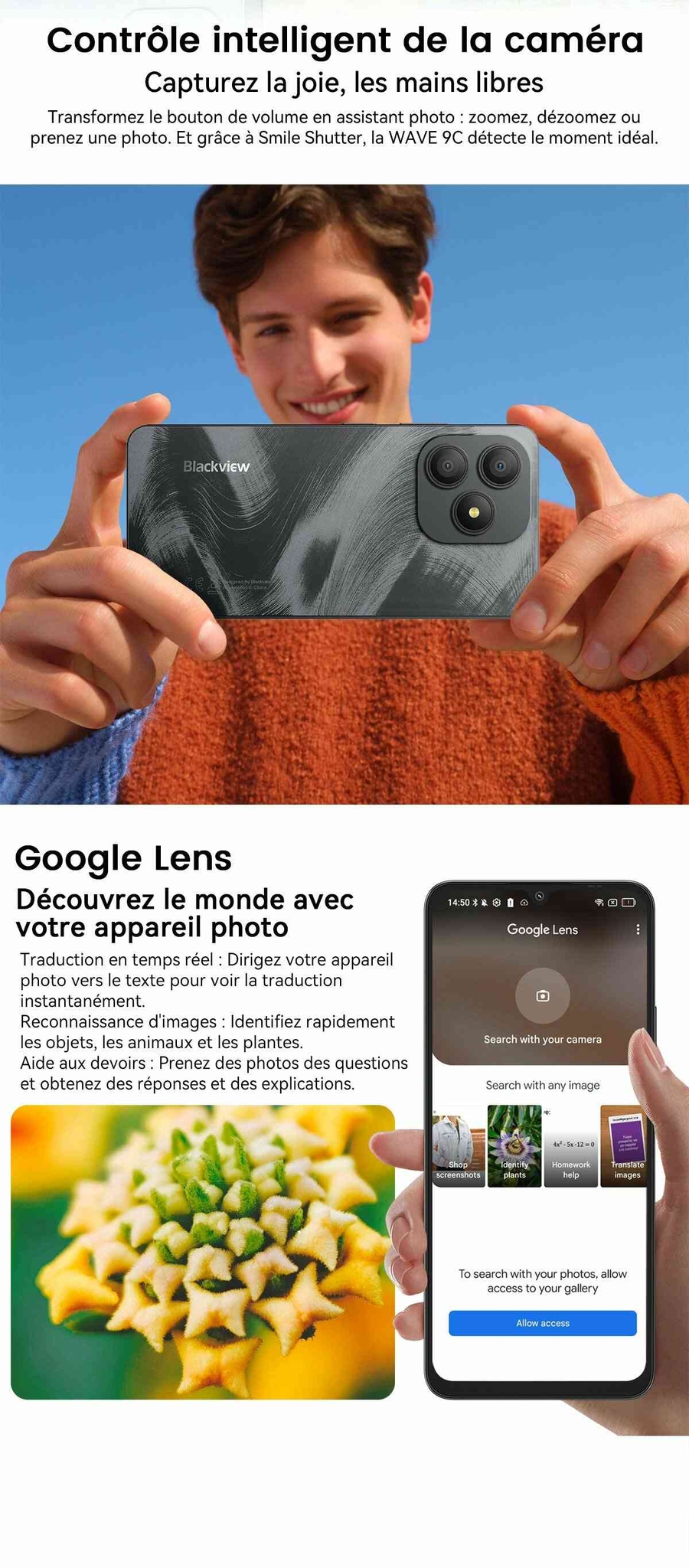 Smartphone Blackview WAVE 9C 4G