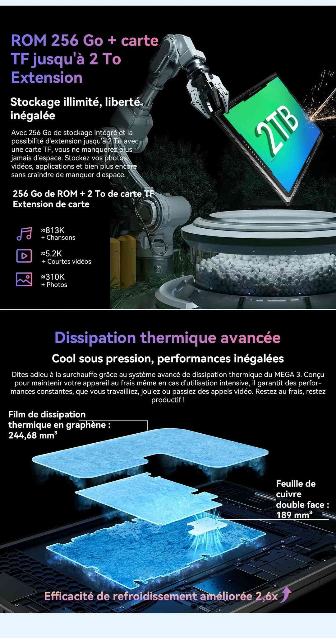 Tablette PC Blackview Mega 3