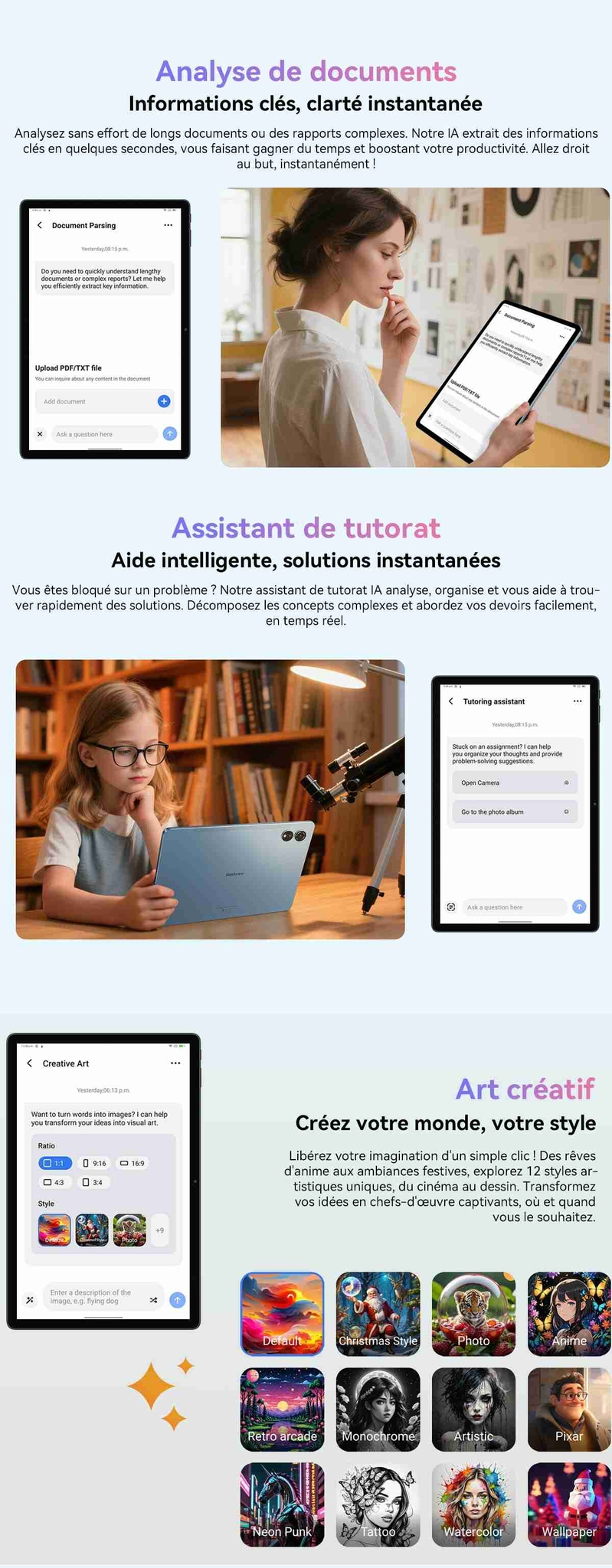 Tablette PC Blackview Mega 3