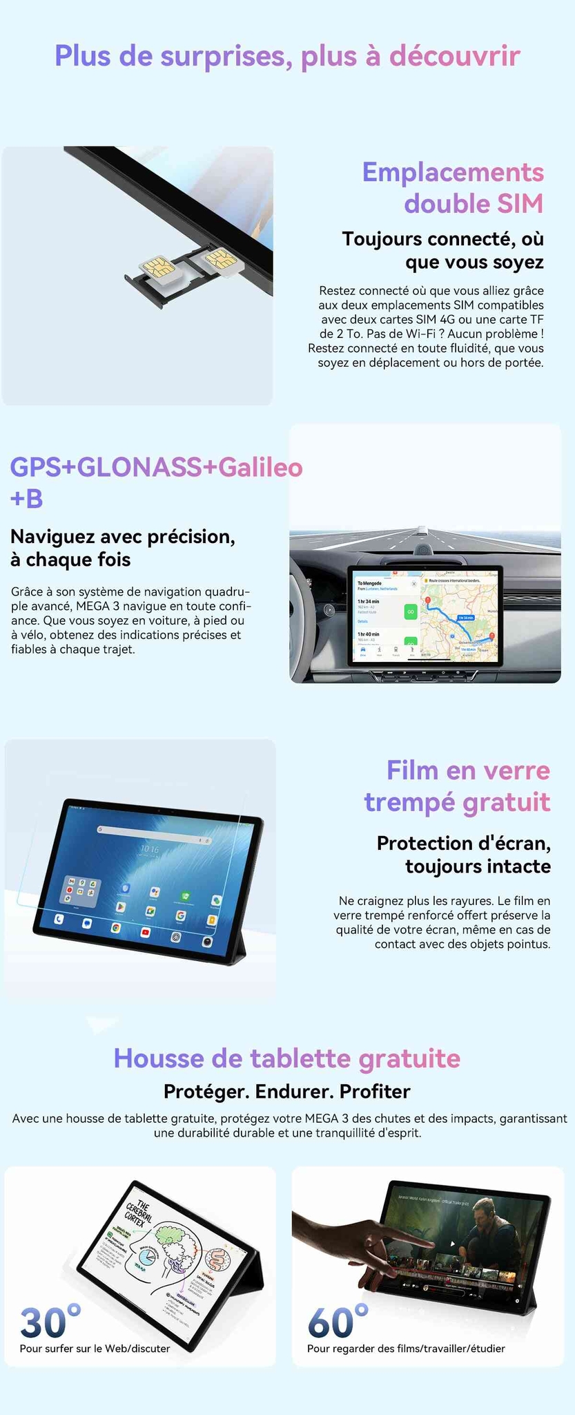 Tablette PC Blackview Mega 3