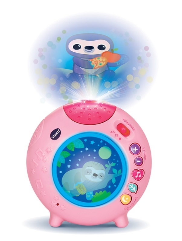 Lumi veilleuse Nuit enchantée rose Vtech - Les bébés du bonheur