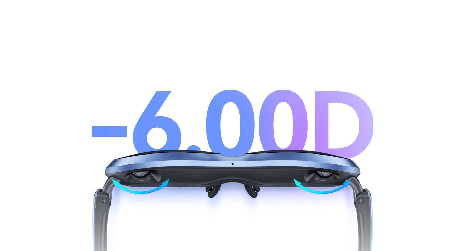Lunettes intelligentes de réalité augmentée Rokid Max avec réglage de la myopie de 0,00 D à -6,00 D