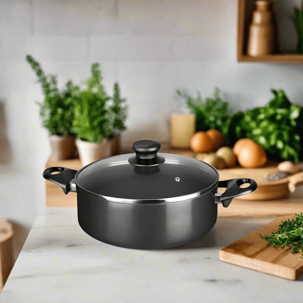 Decakila 24x11cm Induction Bottom Casserole - KMEP011B - Goodluck Africa