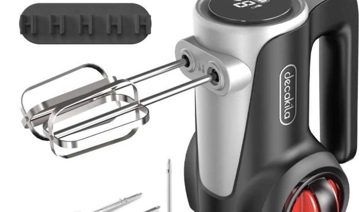 Акумулаторен ръчен миксер DECAKILA, 7 скорости, 125 W, без батерия, черен Арт.№: DKL KMMX022B