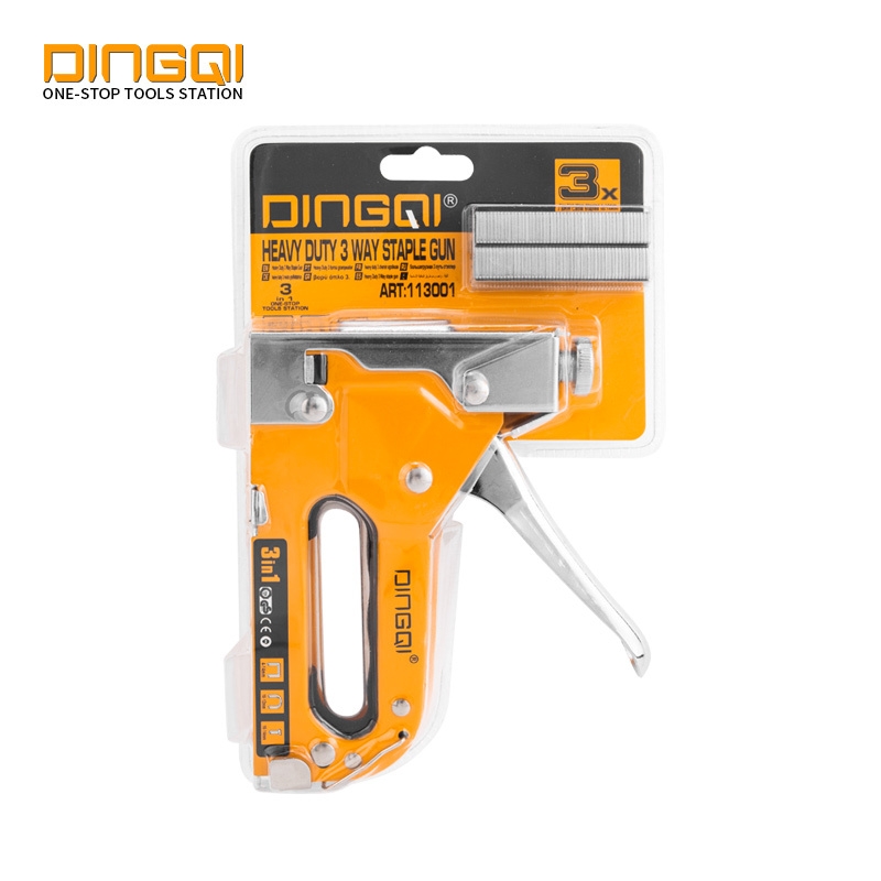 DingQi High Quality Eco-friendly Air Heavy Duty Manual Staple Gun