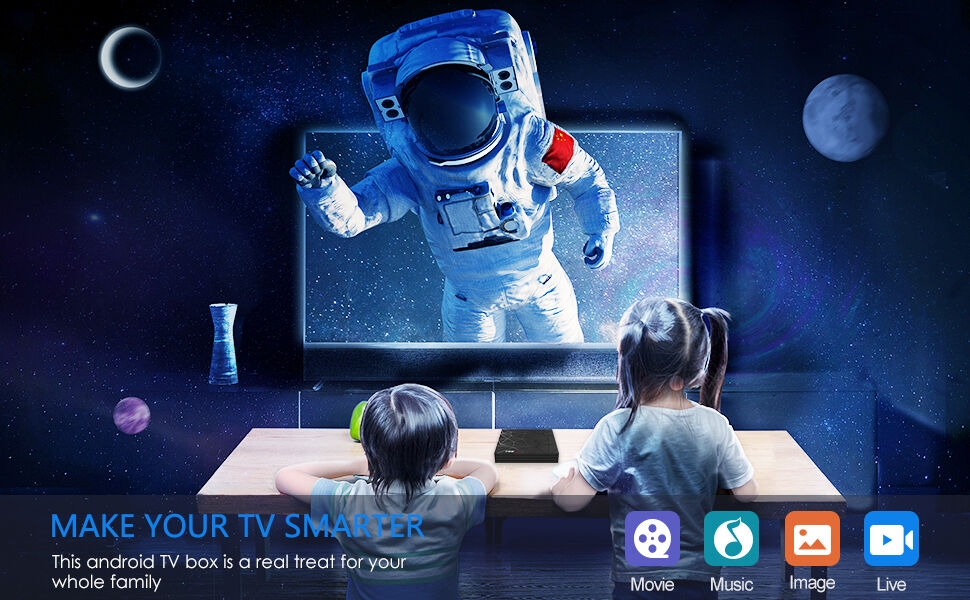 Boîtier de télévision T95Max