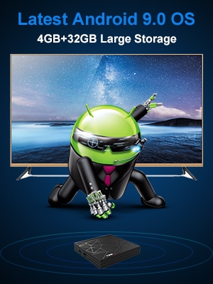 boîte de télévision Android 9.0