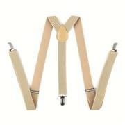 Sangle élastique de couleur unie à la mode pour hommes, bretelles en forme de Y pour hommes, choix idéal pour les cadeaux détails 4