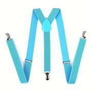 Sangle élastique de couleur unie à la mode pour hommes, bretelles en forme de Y pour hommes, choix idéal pour les cadeaux détails 5