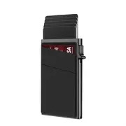 automatic   up credit card holder   minimalist rfid blocking mens business card wallet ideal gift for men details 3