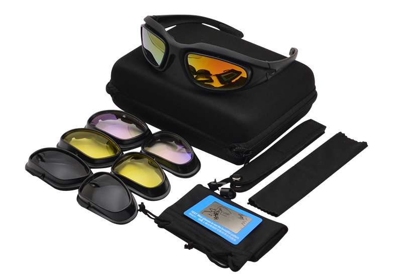 射击眼镜夜视眼镜清晰级男士偏光战术太阳镜清晰护目镜