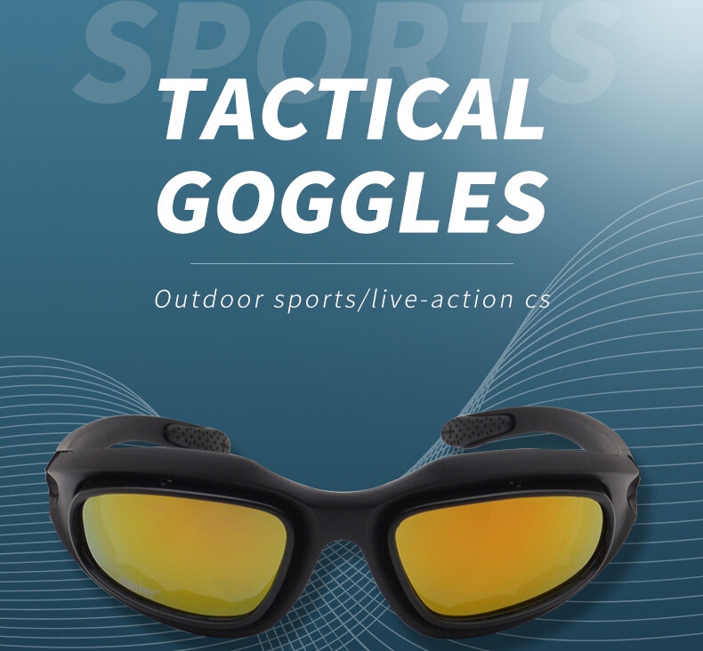 射击眼镜夜视眼镜清晰级男士偏光战术太阳镜清晰护目镜