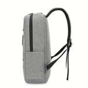 3pcs/set Großer Kapazitätsrucksack, Preppy College Schule Business Daypack, Outdoor-Sport-Reise-Brusttasche & Geldbörse Details 2