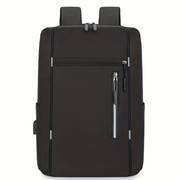 3pcs/set Großer Kapazitätsrucksack, Preppy College Schule Business Daypack, Outdoor-Sport-Reise-Brusttasche & Geldbörse Details 6